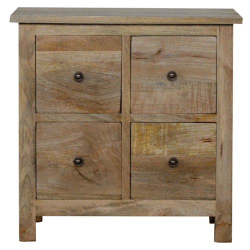 4 Drawer Mini Cabinet Living with Luxury