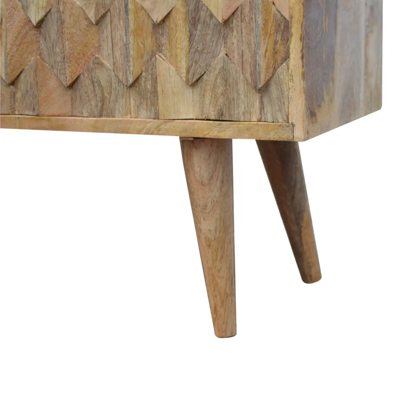 Pineapple Carve Sliding Media Unit - Living with Luxury