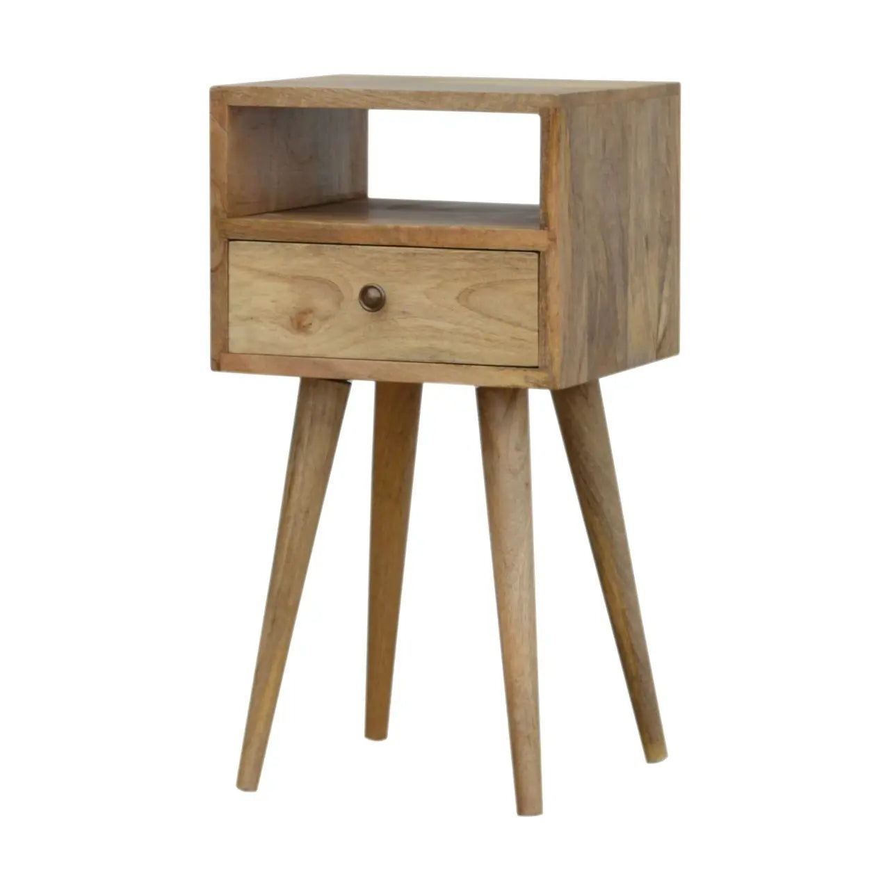 Mini Oak-ish Bedside - Living with Luxury