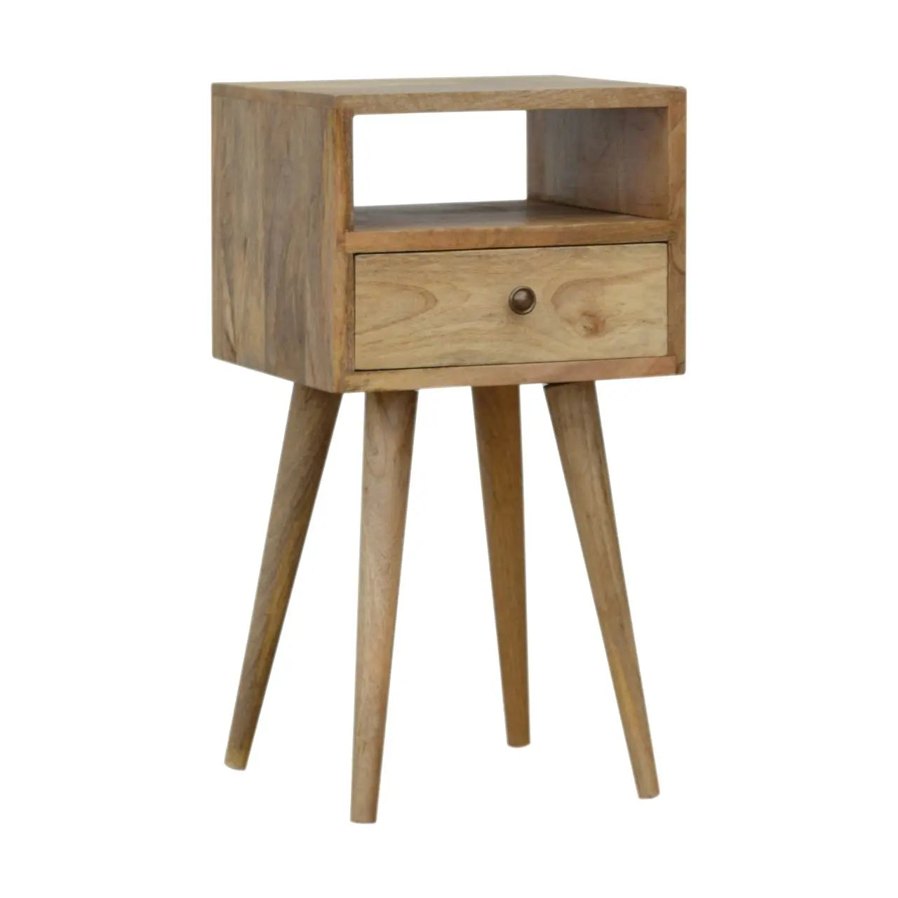 Mini Oak-ish Bedside - Living with Luxury