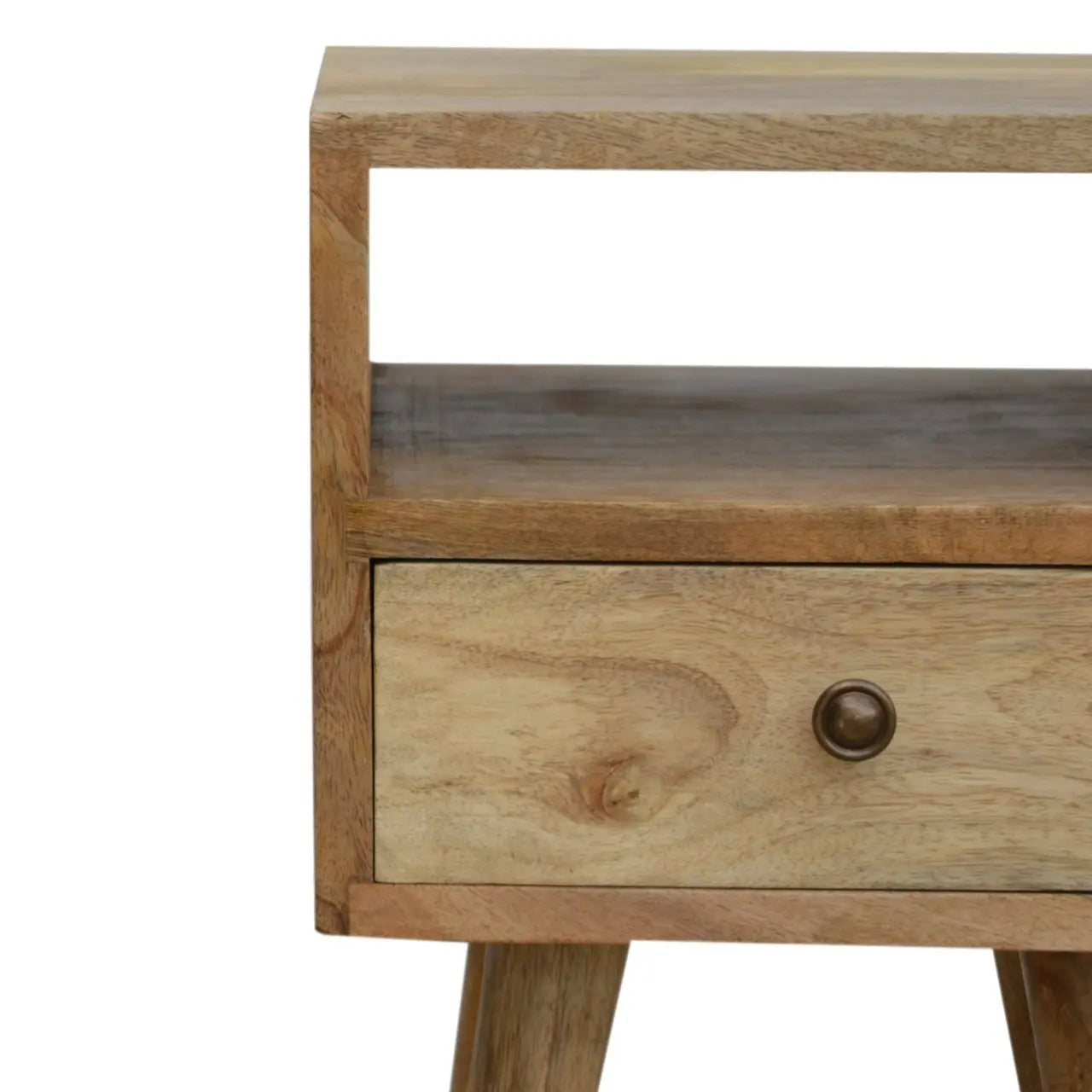 Mini Oak-ish Bedside - Living with Luxury