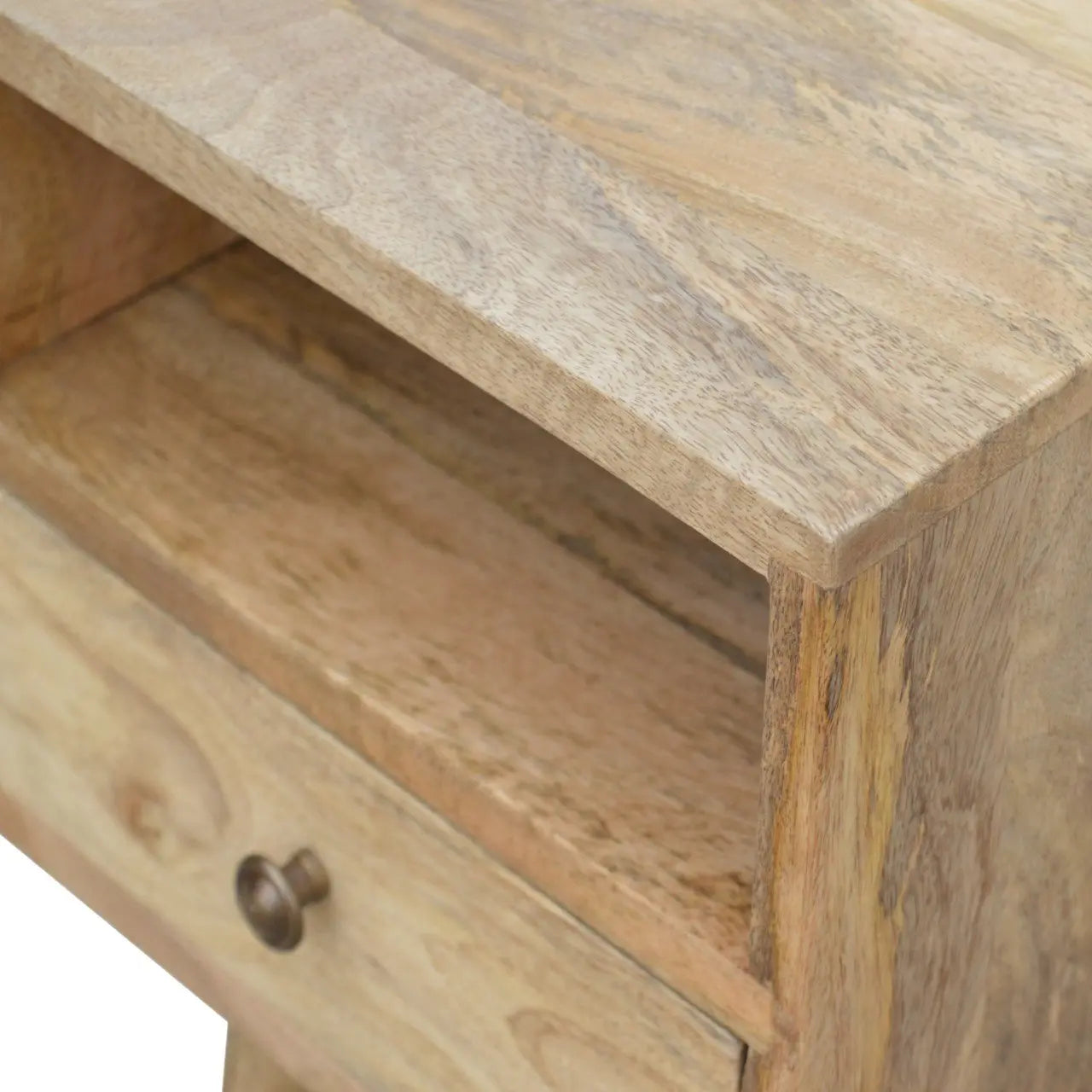 Mini Oak-ish Bedside - Living with Luxury