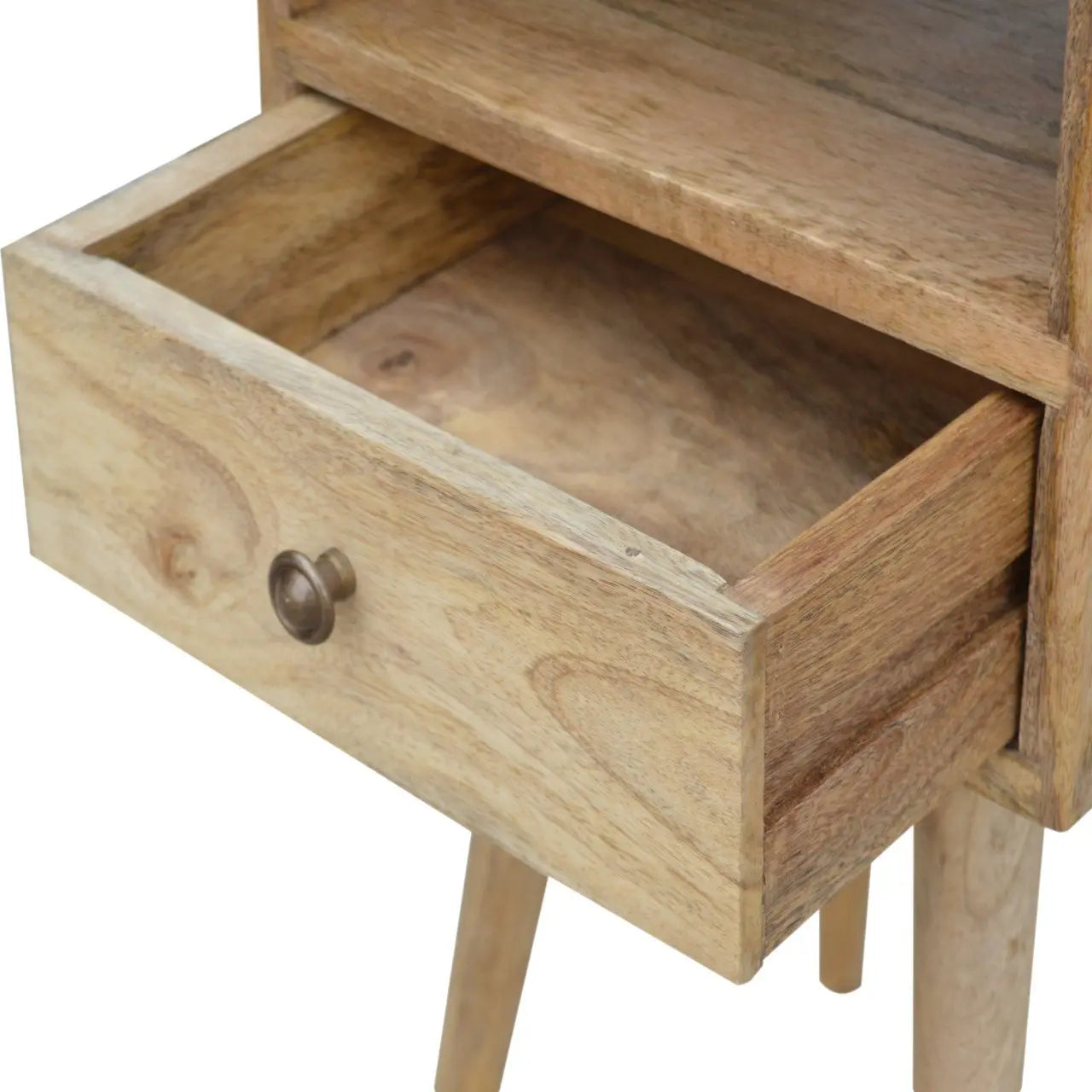 Mini Oak-ish Bedside - Living with Luxury