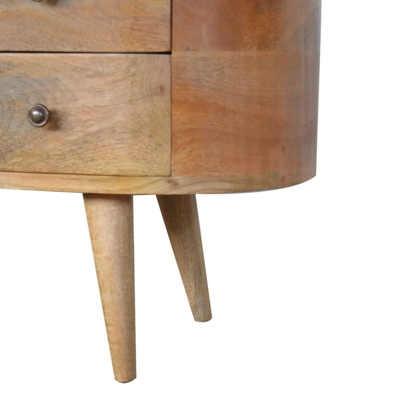 Rounded Entertainment Unit - Living with Luxury