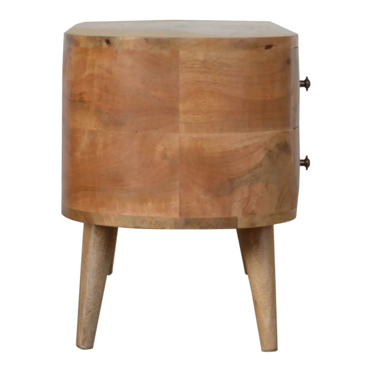 Rounded Entertainment Unit - Living with Luxury