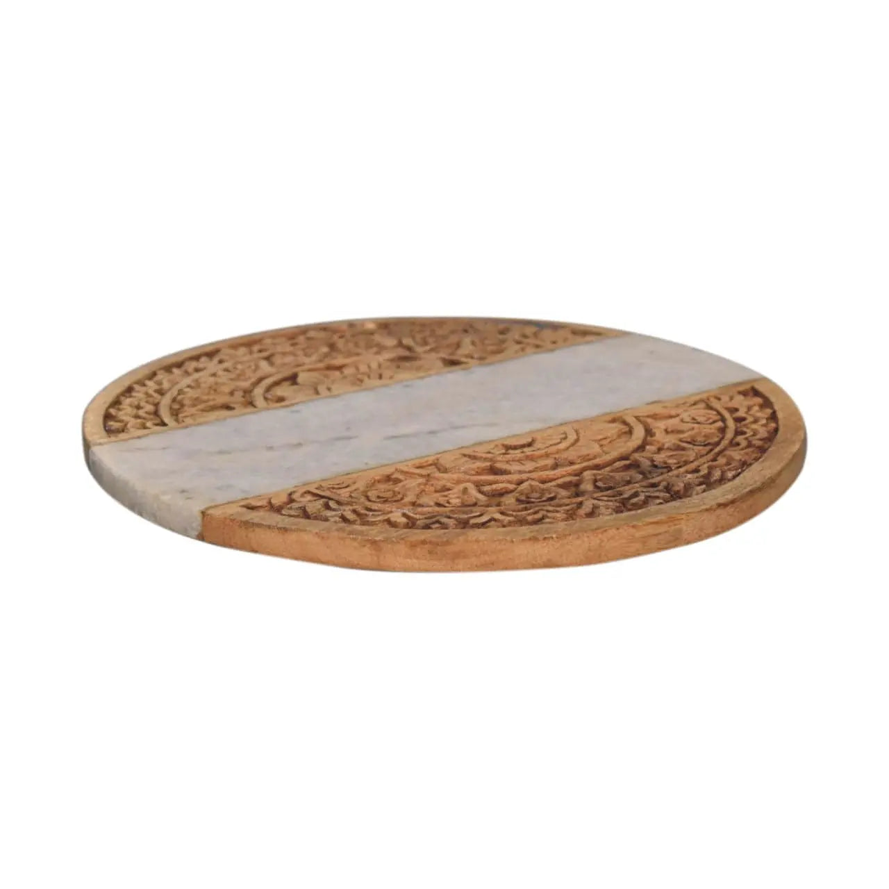 Round Marble Chopping Board - Living with Luxury