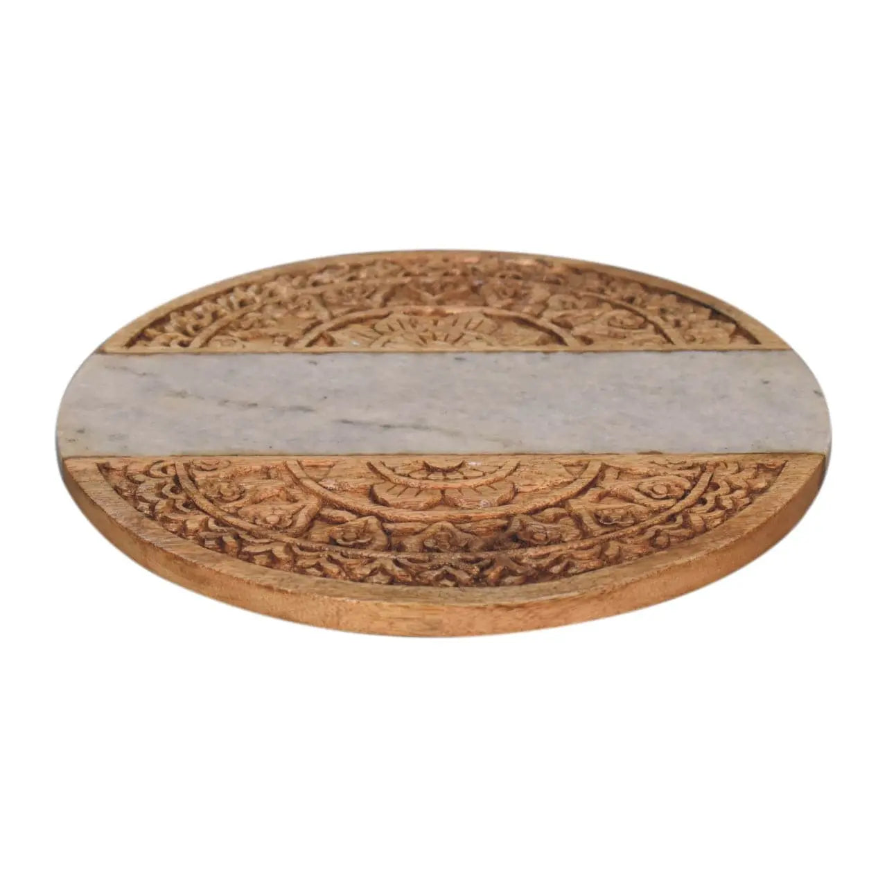 Round Marble Chopping Board - Living with Luxury
