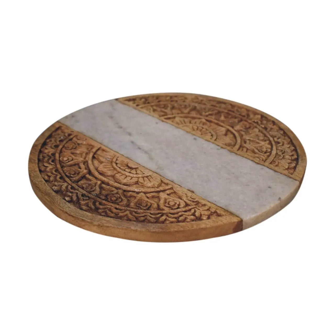 Round Marble Chopping Board - Living with Luxury
