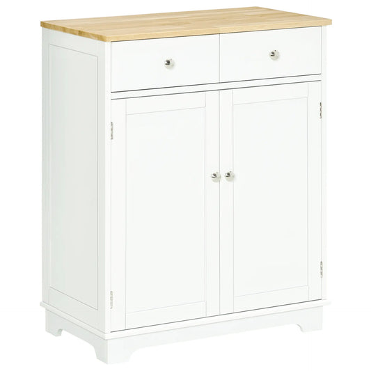 Kitchen Floor Cabinet Side Storage Cupboard Multi-use Sideboard Table - Living with Luxury