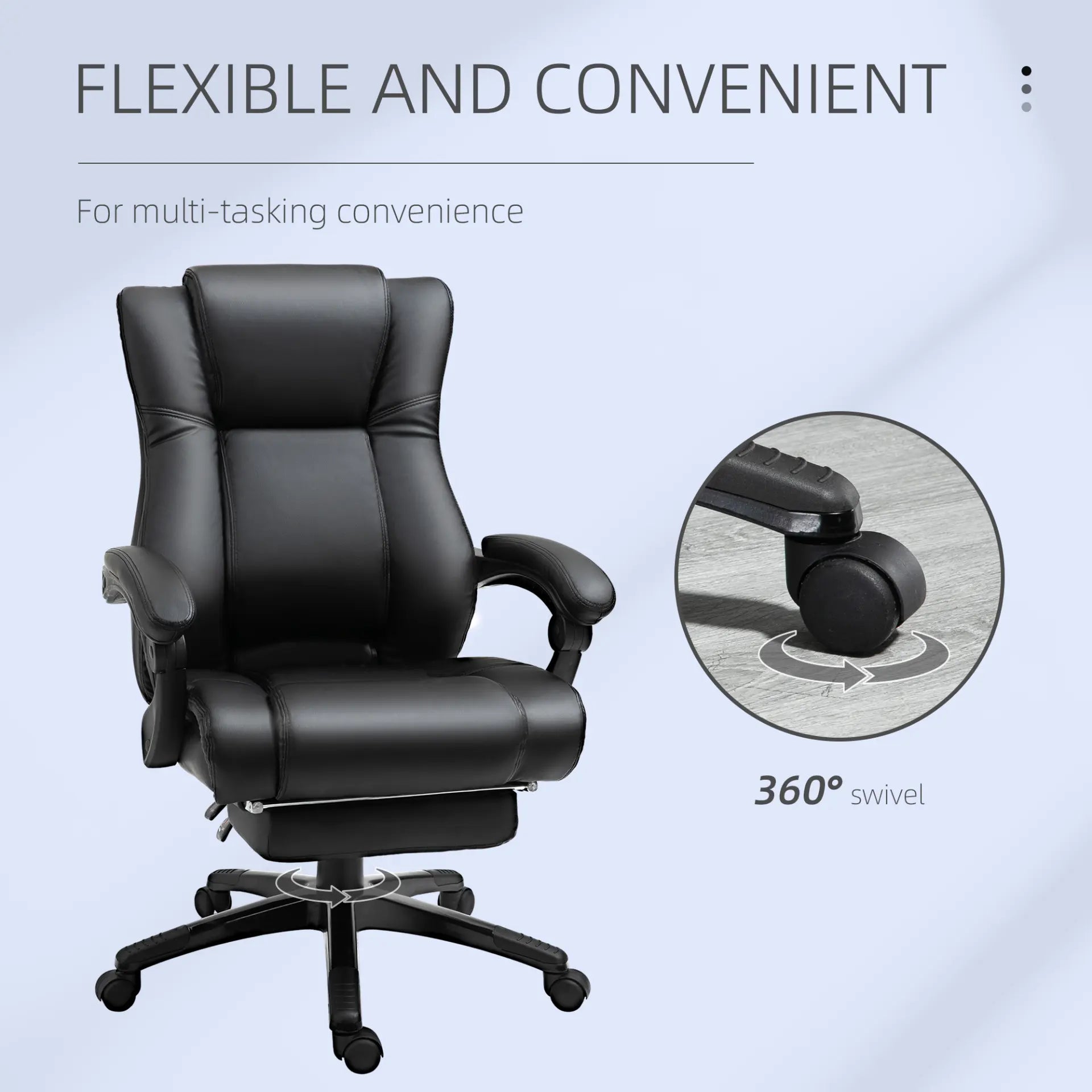 Executive Home Office Recliner Chair - Living with Luxury