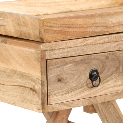 Side Table Solid Mango Wood Living with Luxury