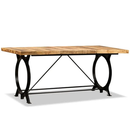 Dining Table Solid Rough Mango Wood 180 cm - Living with Luxury