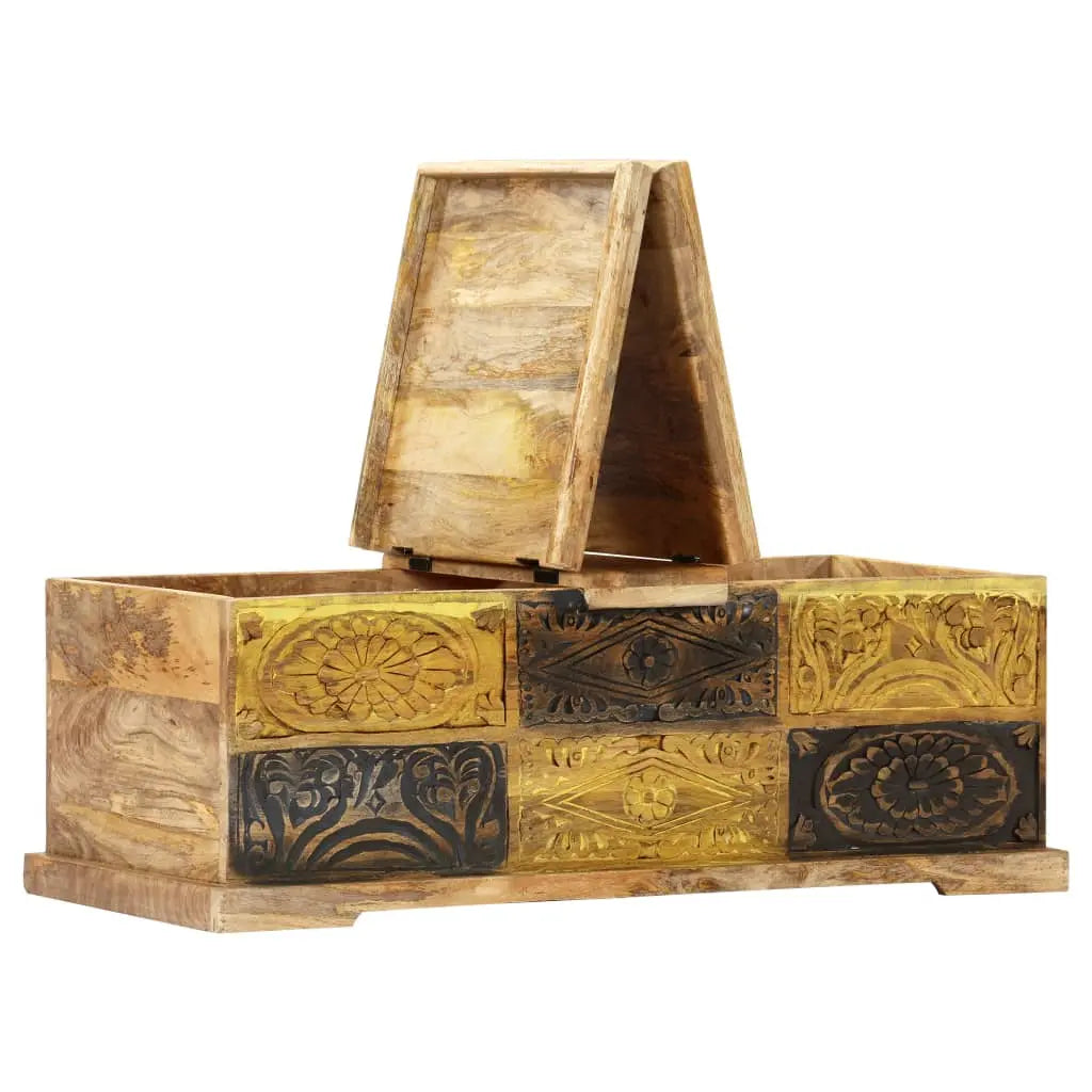 Coffee Table Solid Mango Wood - Living with Luxury
