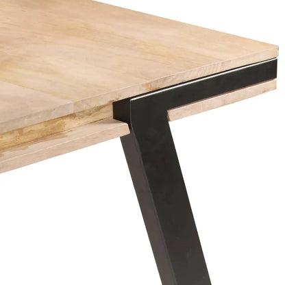 Dining Table Solid Mango Wood - Living with Luxury