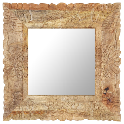 Mirror Solid Mango Wood Living with Luxury