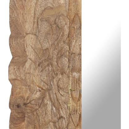 Mirror Solid Mango Wood Living with Luxury