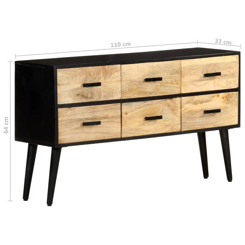 Sideboard Solid Mango Wood - Living with Luxury