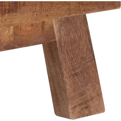 TV Cabinet Rough Mango Wood - Living with Luxury