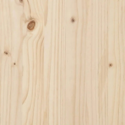 Bed Frame without Mattress Solid Wood Pine - Living with Luxury