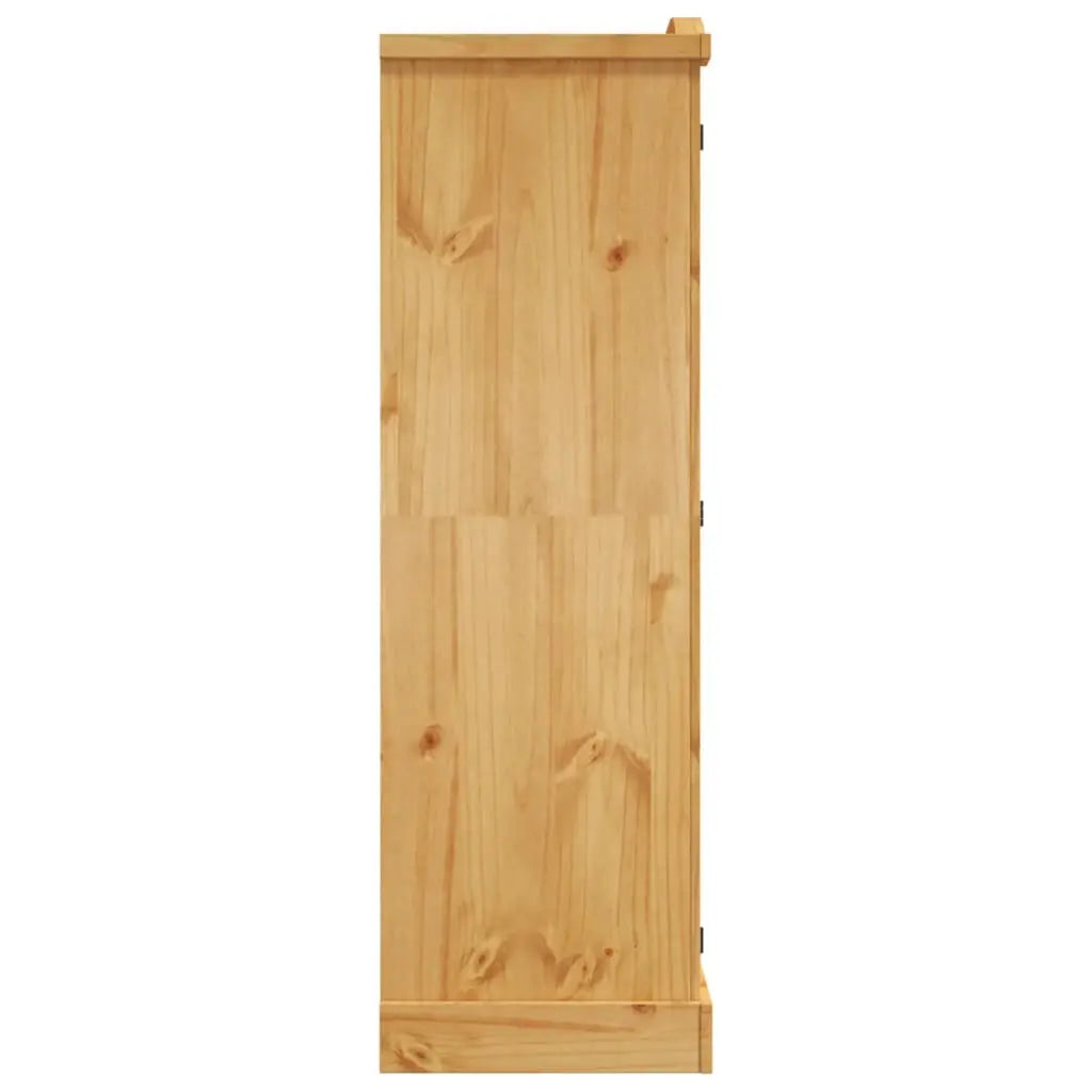 Wardrobe Mexican Pine Corona Range 3 Doors - Living with Luxury