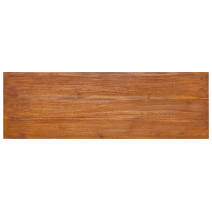 Wall-mounted TV Cabinet Solid Teak Wood - Living with Luxury