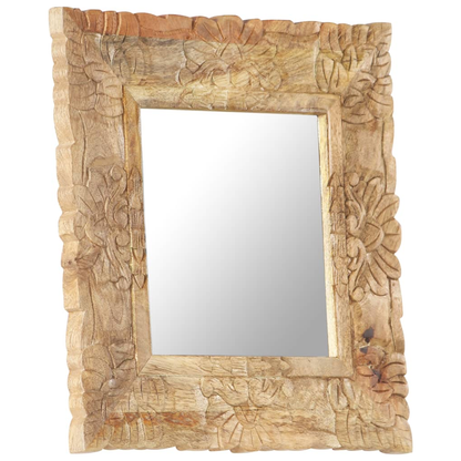 Mirror Solid Mango Wood Living with Luxury