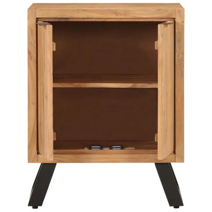 Sideboard with 2 Doors Solid Wood Acacia - Living with Luxury