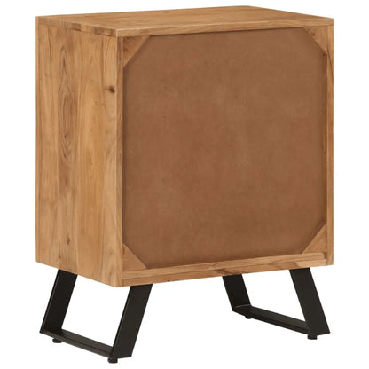 Sideboard with 2 Doors Solid Wood Acacia - Living with Luxury