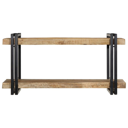 Wall Shelf Solid Rough Wood Mango Living with Luxury