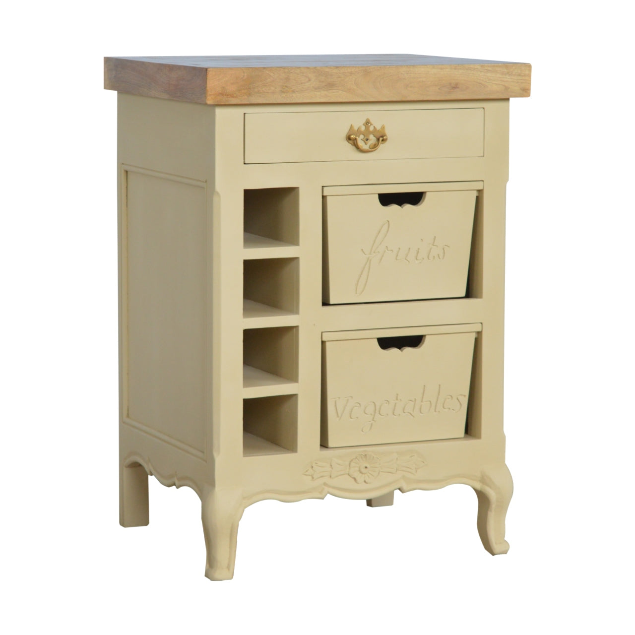 French Style Cream Cabinet - Living with Luxury