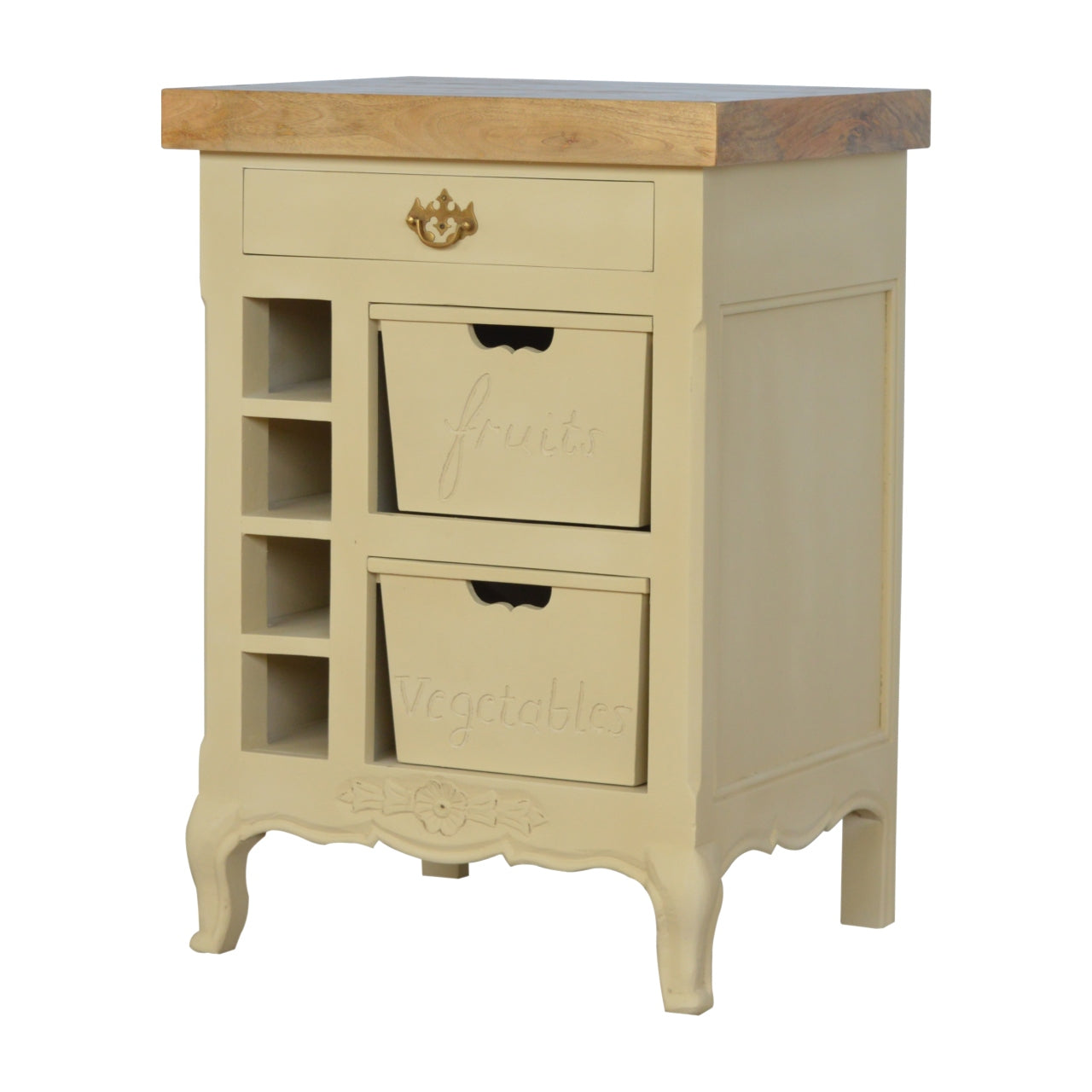French Style Cream Cabinet - Living with Luxury