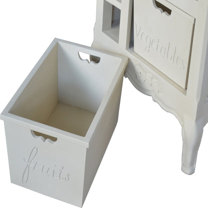 French Style Cream Cabinet - Living with Luxury