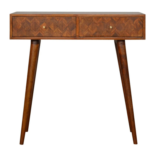 Assorted Chestnut Console Table Living with Luxury