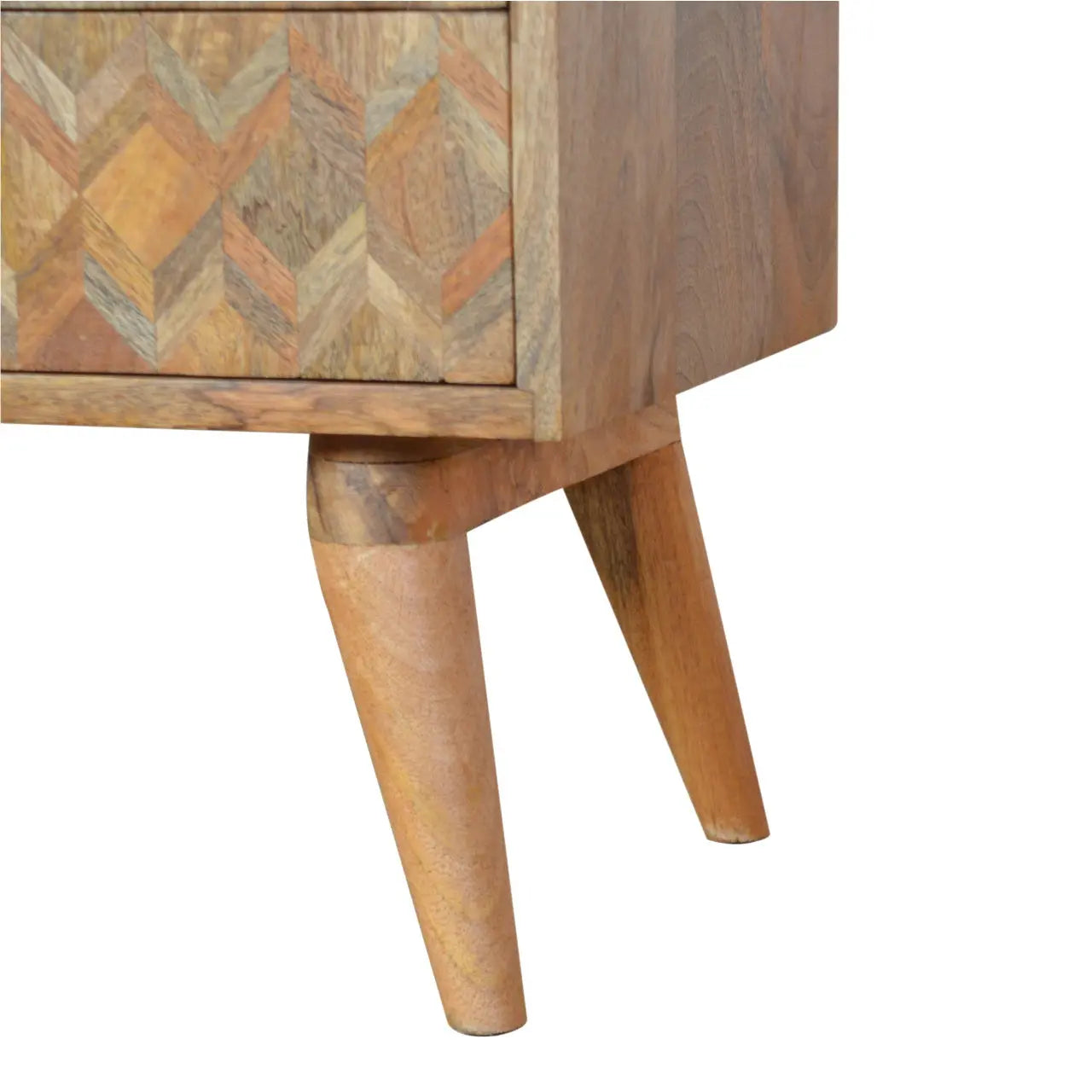 Assorted Oak-ish Media Unit Living with Luxury