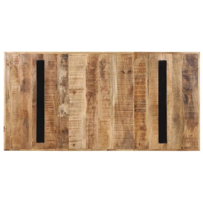 Dining Table Rough Mango Wood Living with Luxury