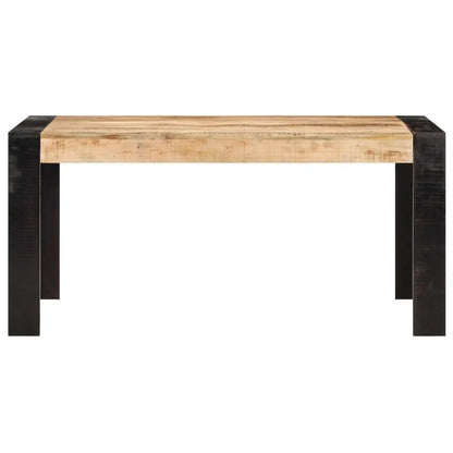 Dining Table Solid Mango Wood Living with Luxury