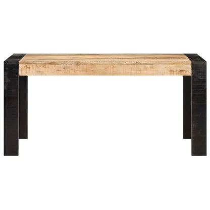 Dining Table Solid Mango Wood Living with Luxury