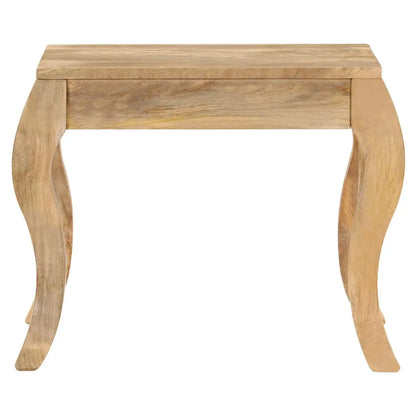 End Table Solid Mango Wood Living with Luxury