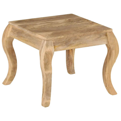 End Table Solid Mango Wood Living with Luxury