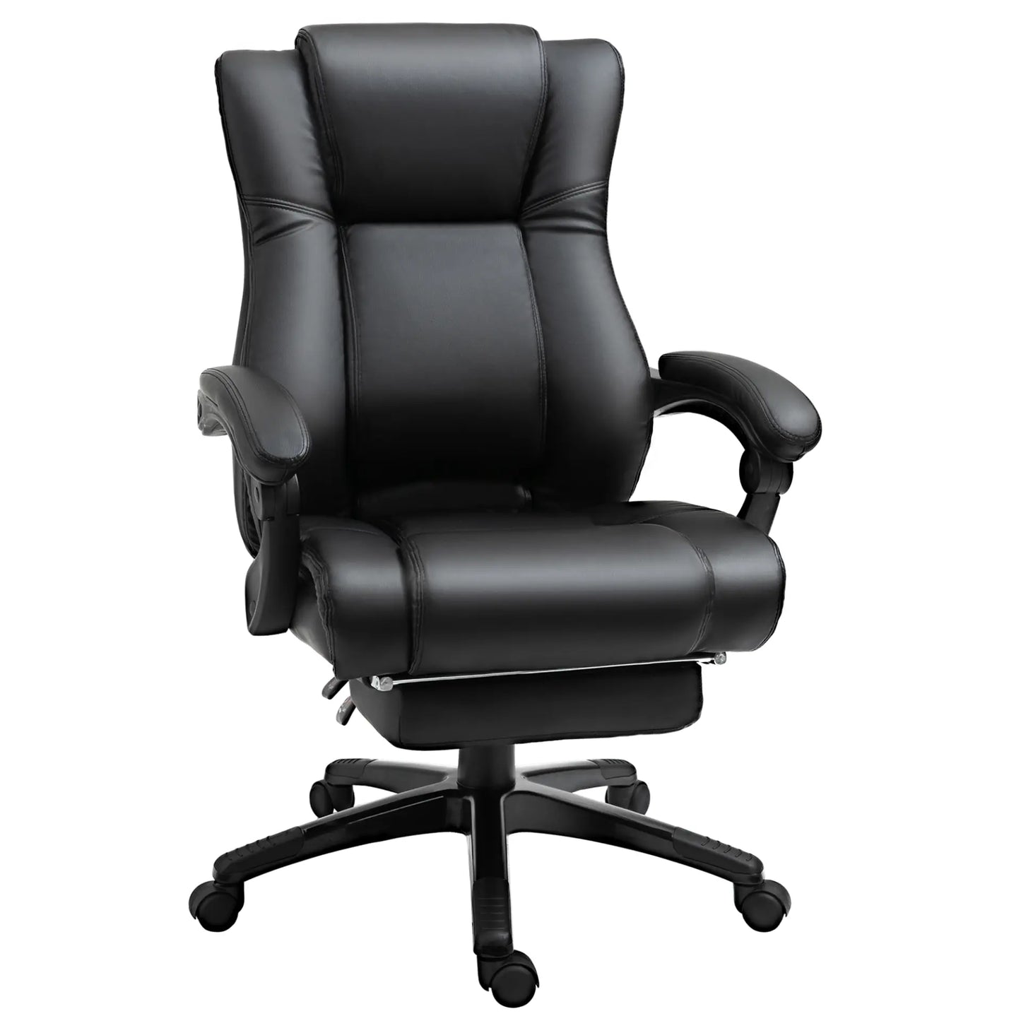 Executive Office Recliner Chair with Footrest – Adjustable Ergonomic Desk Chair for Home Office Living with Luxury