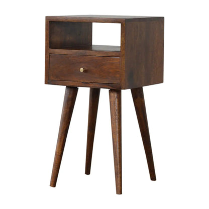 Mini Chestnut Bedside - Living with Luxury