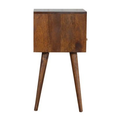 Mini Chestnut Bedside - Living with Luxury