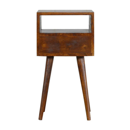 Mini Chestnut Bedside - Living with Luxury
