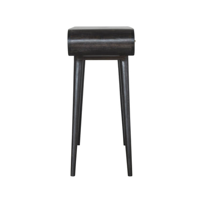 Ash Black Curve Console Table Living with Luxury