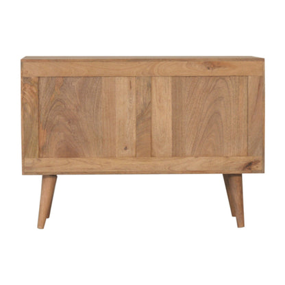 Acadia Black Cabinet with Drawers Living with Luxury