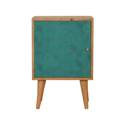 Acadia Teal Bedside - Living with Luxury