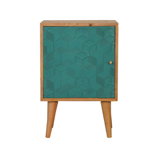 Acadia Teal Bedside - Living with Luxury