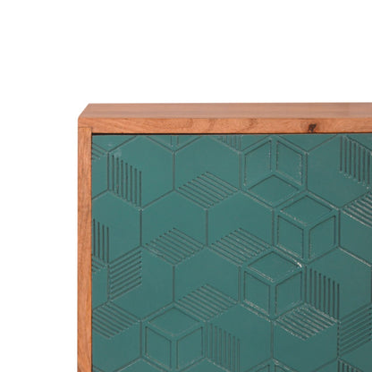 Acadia Teal Bedside - Living with Luxury