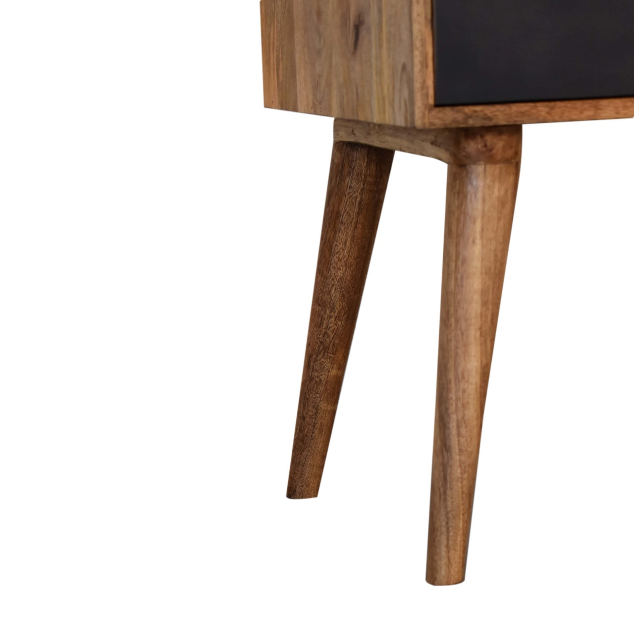 Black Patterned Bedside - Living with Luxury