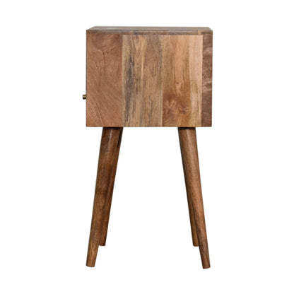 Mini Navy Blue Hand Painted Bedside - Living with Luxury
